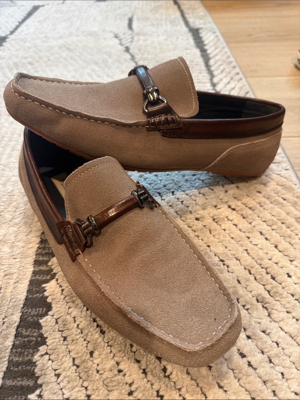 Men's Suede Bit Loafers